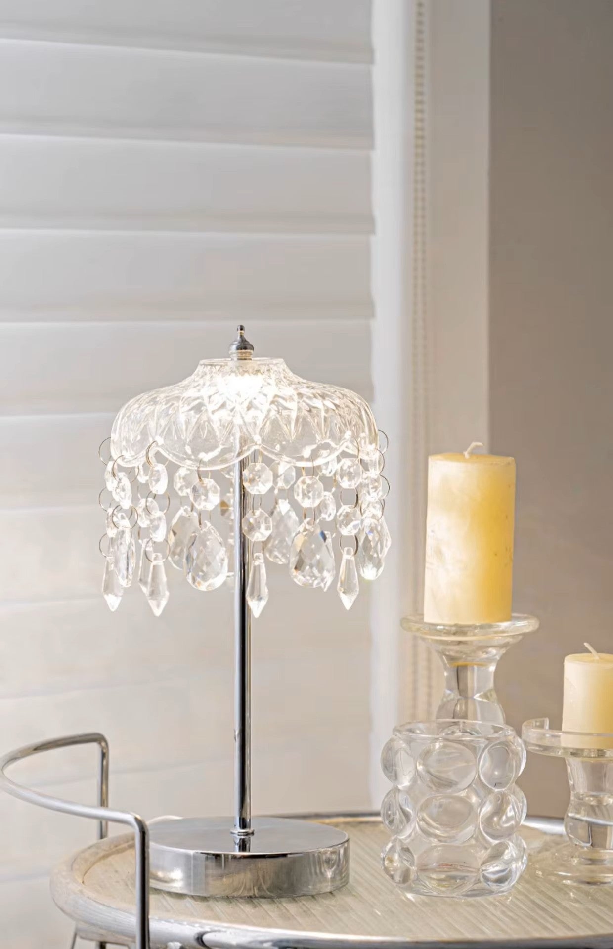 Radiant Crystal Lamp